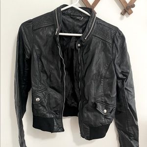 H&M Biker jacket in faux leather